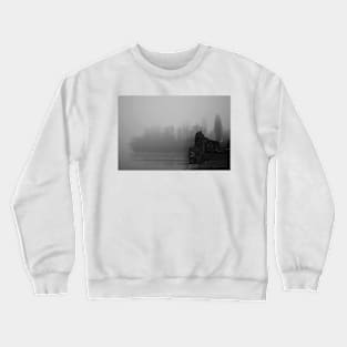 Mantua, Italy. City Wall Ruins Near the River Mincio Crewneck Sweatshirt